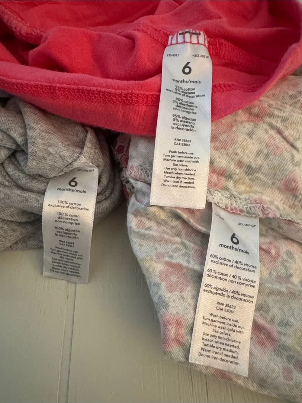 Baby Girls Mixed Tops Set